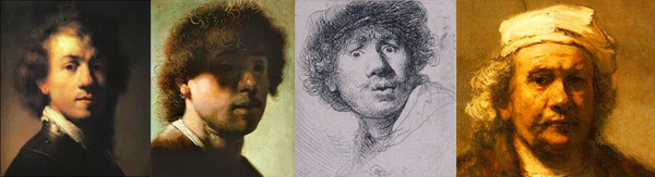 faces of rembrandt